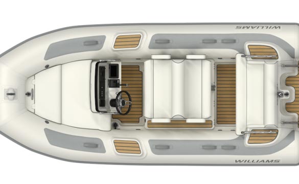 Williams Dieseljet 445 top view